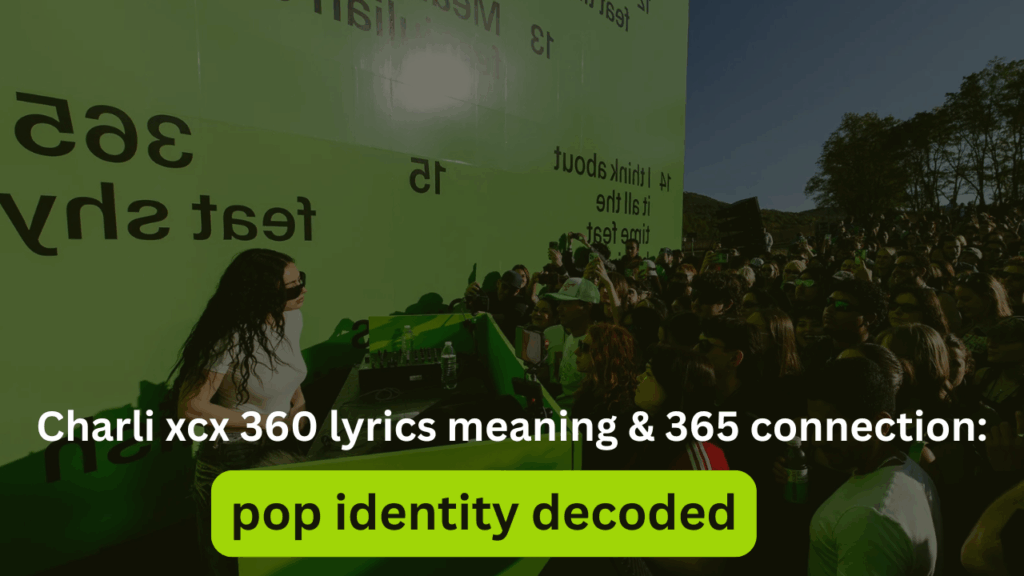 Charli xcx 360 lyrics